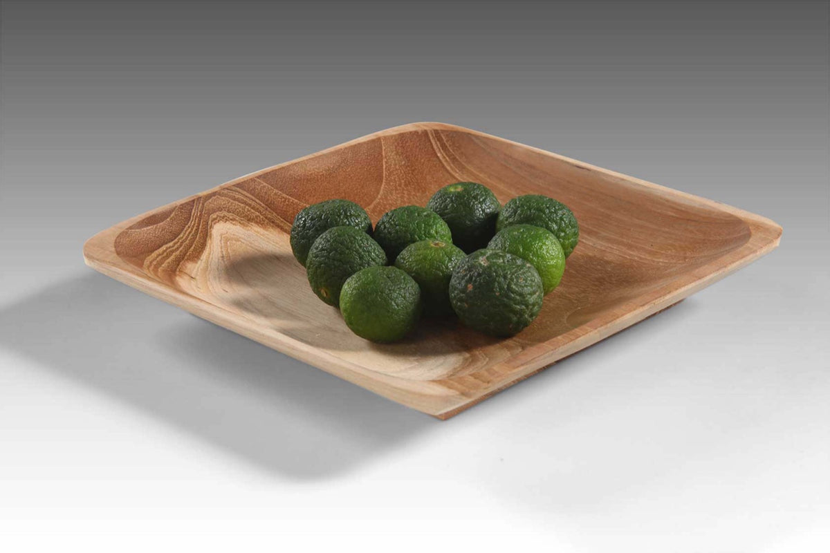 Square Plate plate by BaliSouk – boho decor made in Bali