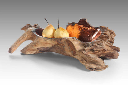 Root bowl by BaliSouk – boho decor made in Bali