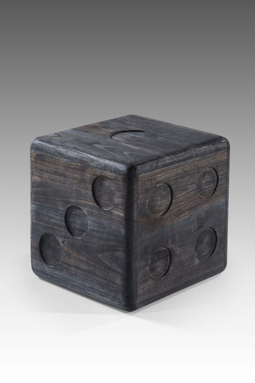 Teak stool – Dice (Cube) – boho furniture handmade in Bali by BaliSouk