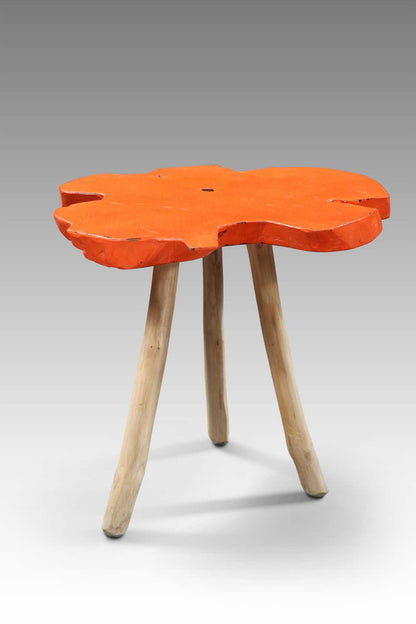 Handmade teak side table – the Rosa Legs, boho furniture made in Bali