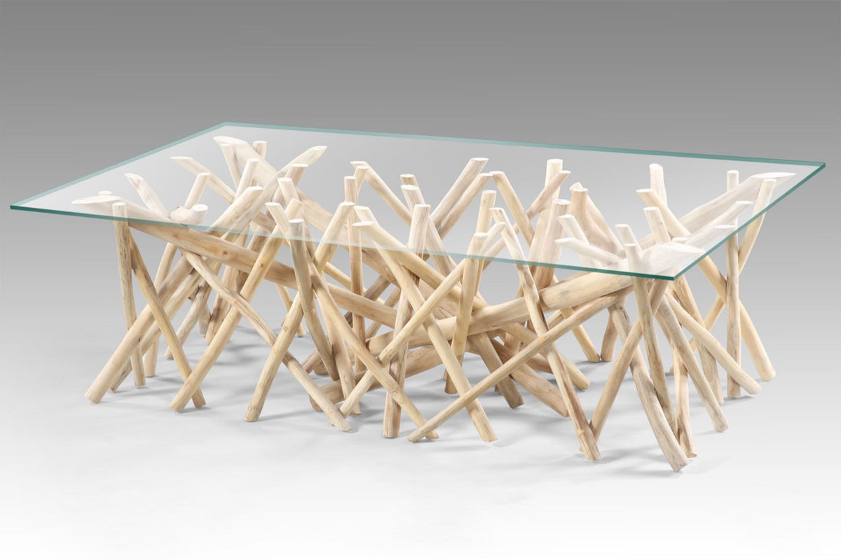 Toronto coffee table in natural materials – handmade boho furniture from Bali