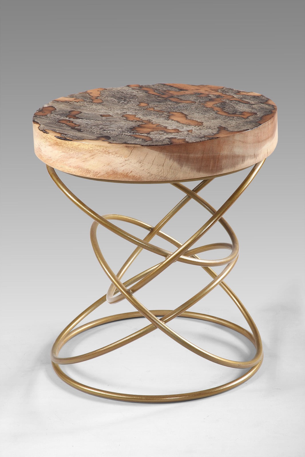 The Picasso Rustic side table – natural materials, boho furniture handmade in Bali