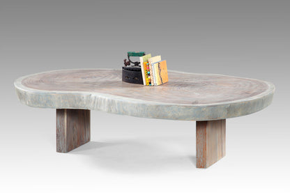 Handmade suar wood coffee table – the Alvar, boho furniture made in Bali