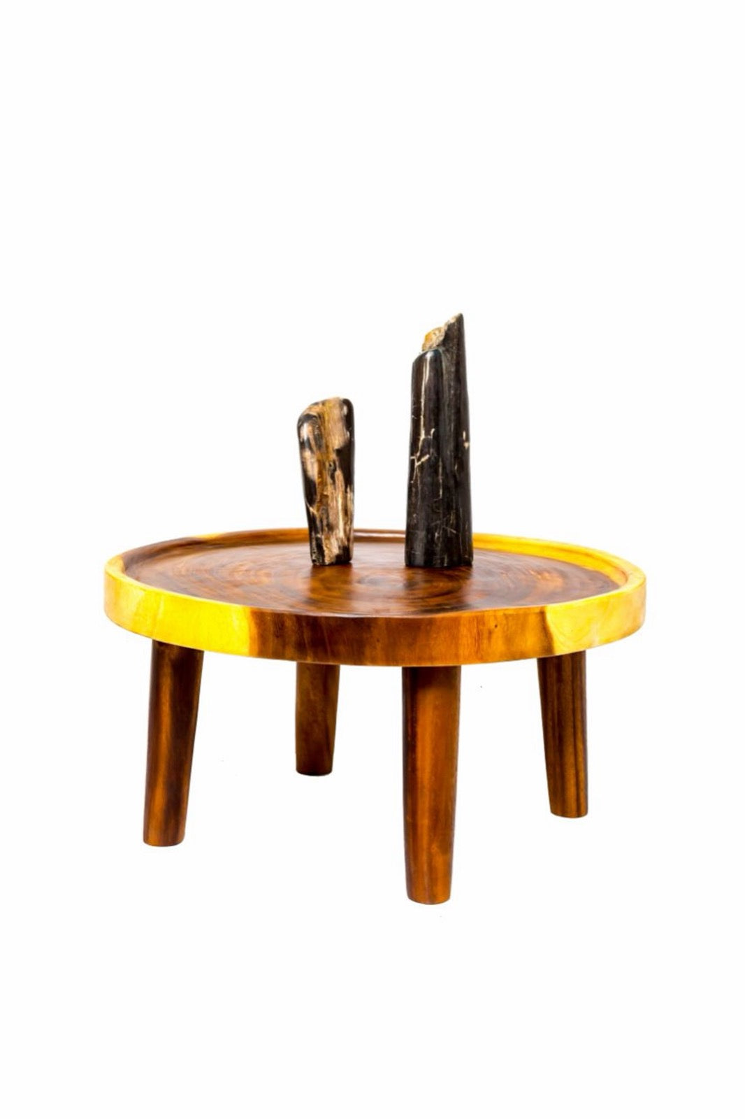 Kos coffee table in natural materials – boho furniture by BaliSouk