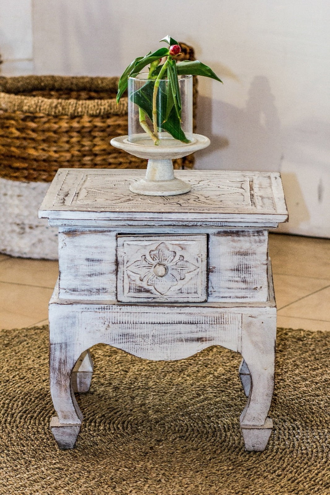 Marocco Corner table by BaliSouk – boho furniture made in Bali