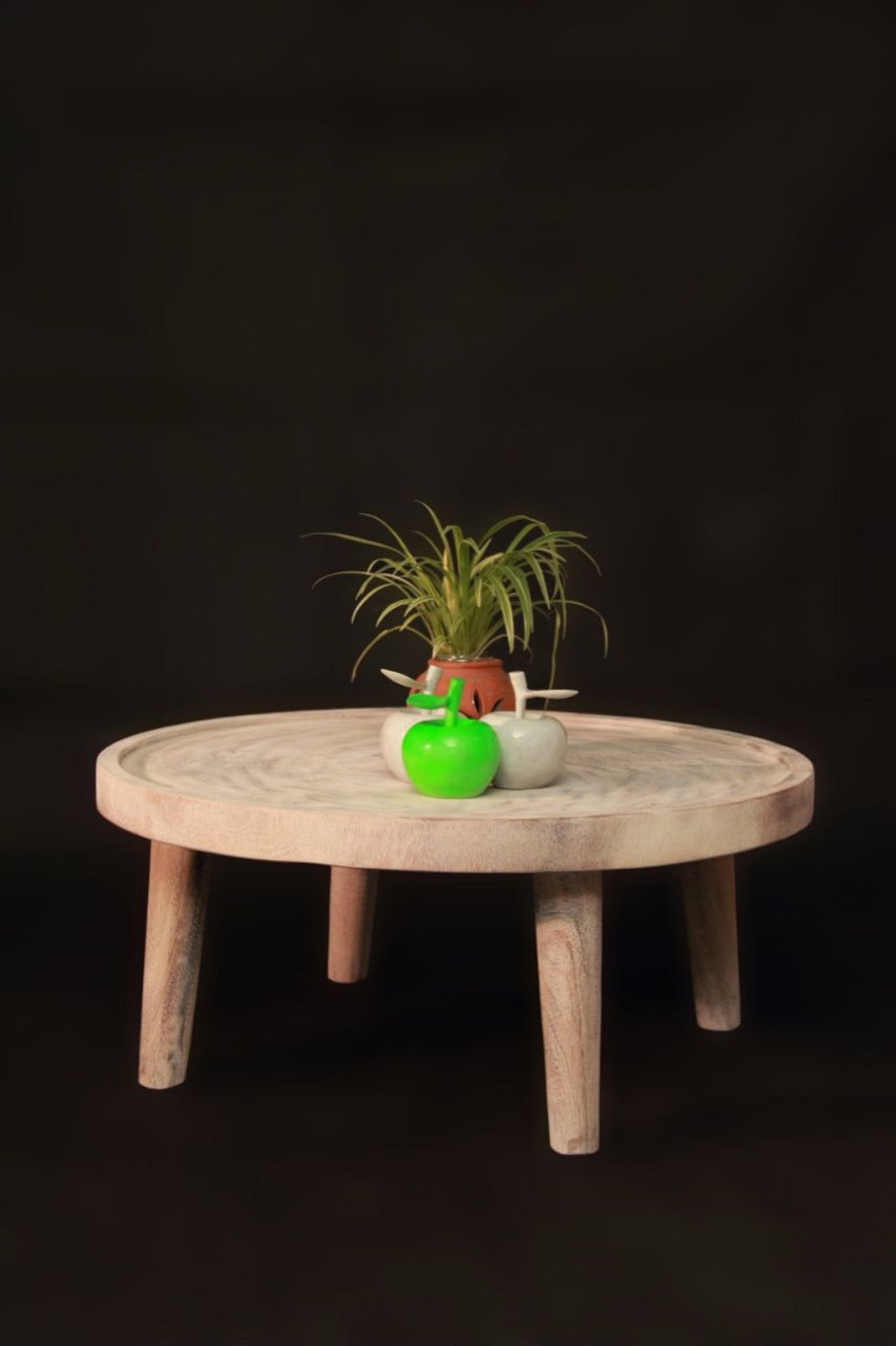 Suar wood coffee table – Kos, natural natural materials in boho style