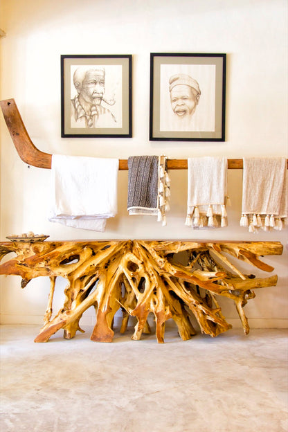 Primitive console table by BaliSouk – boho furniture made in Bali