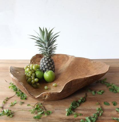 Curve plate by BaliSouk – boho decor made in Bali