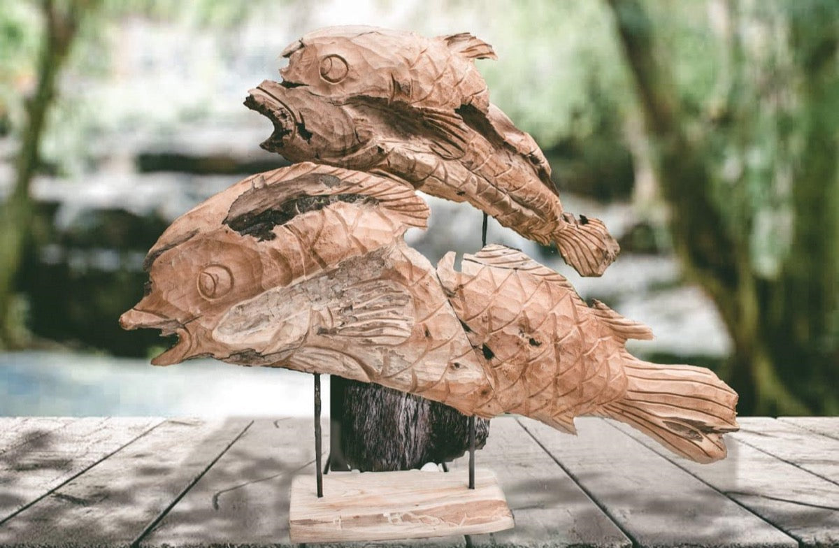 Bali Furniture – Rustic Fish Deco – The Rustic Fish Deco introduces an effor