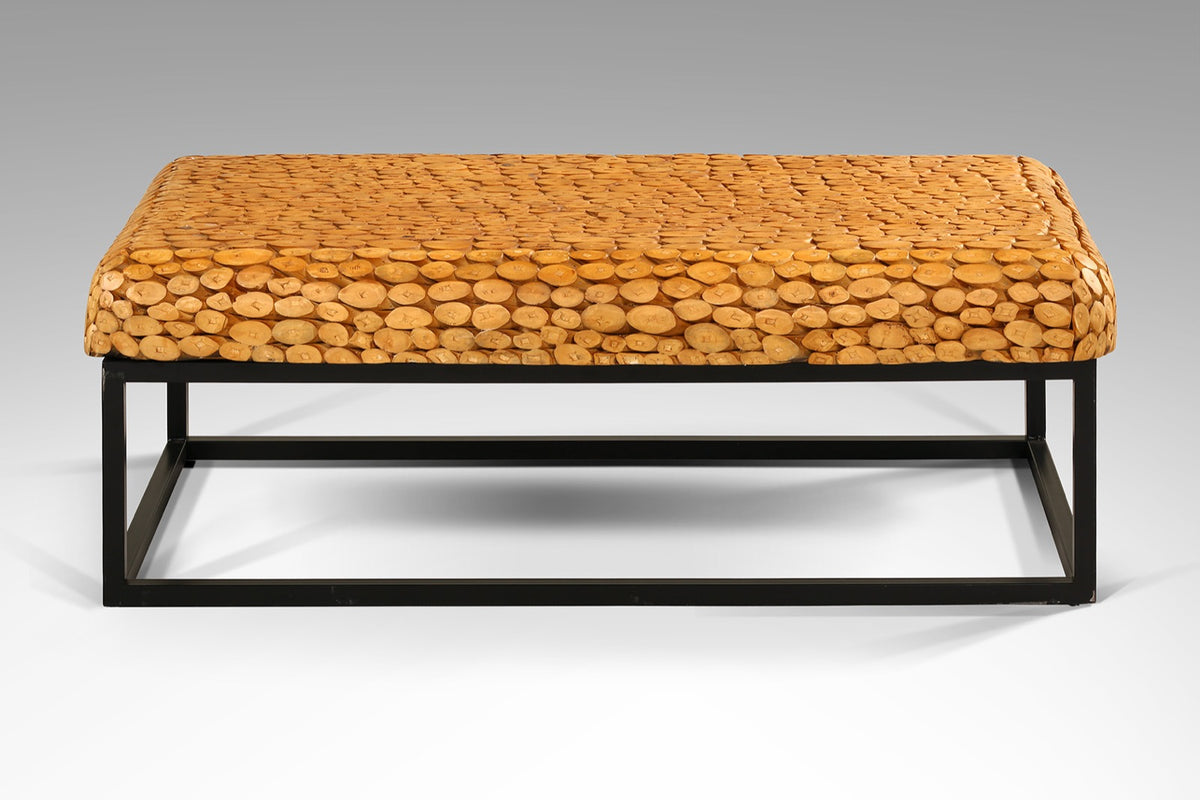 Handmade teak branch coffee table – the Malena, boho furniture made in Bali