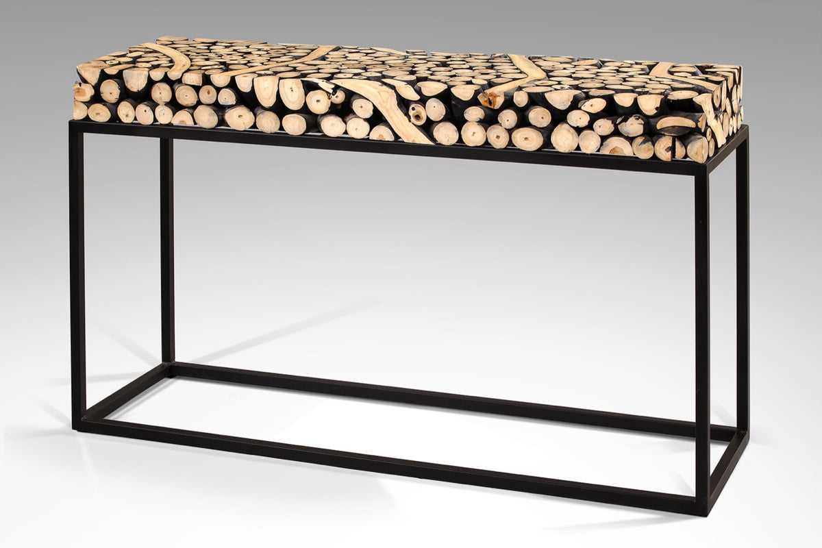 Vanity console table by BaliSouk – boho furniture made in Bali