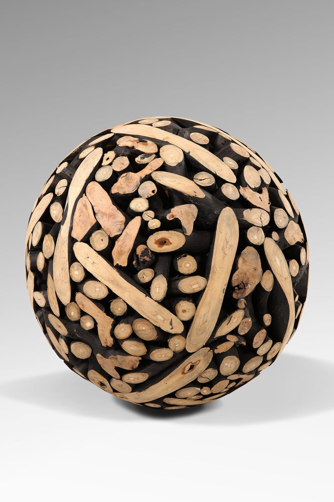 Vanity Ball decorative piece in natural materials – handmade boho decor from Bali