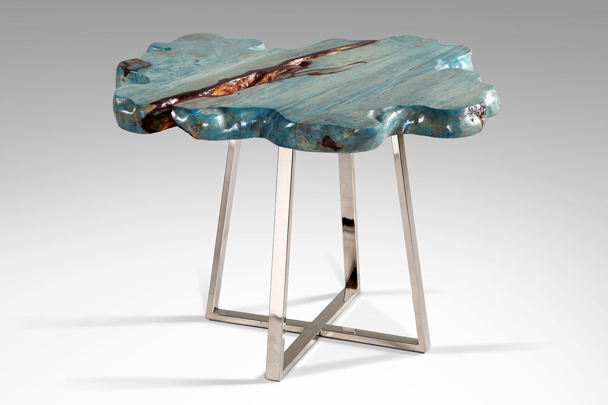 Picasso Blue Side Table
