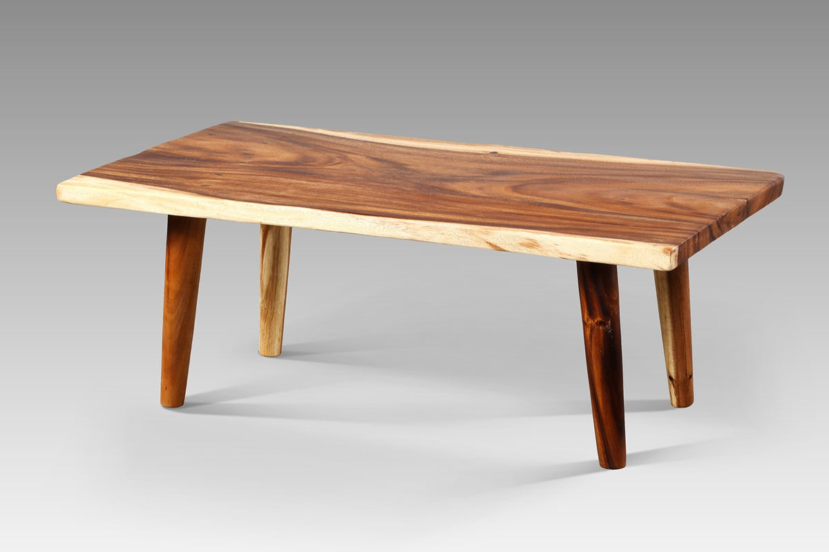 The Belitung coffee table – natural materials, boho furniture handmade in Bali