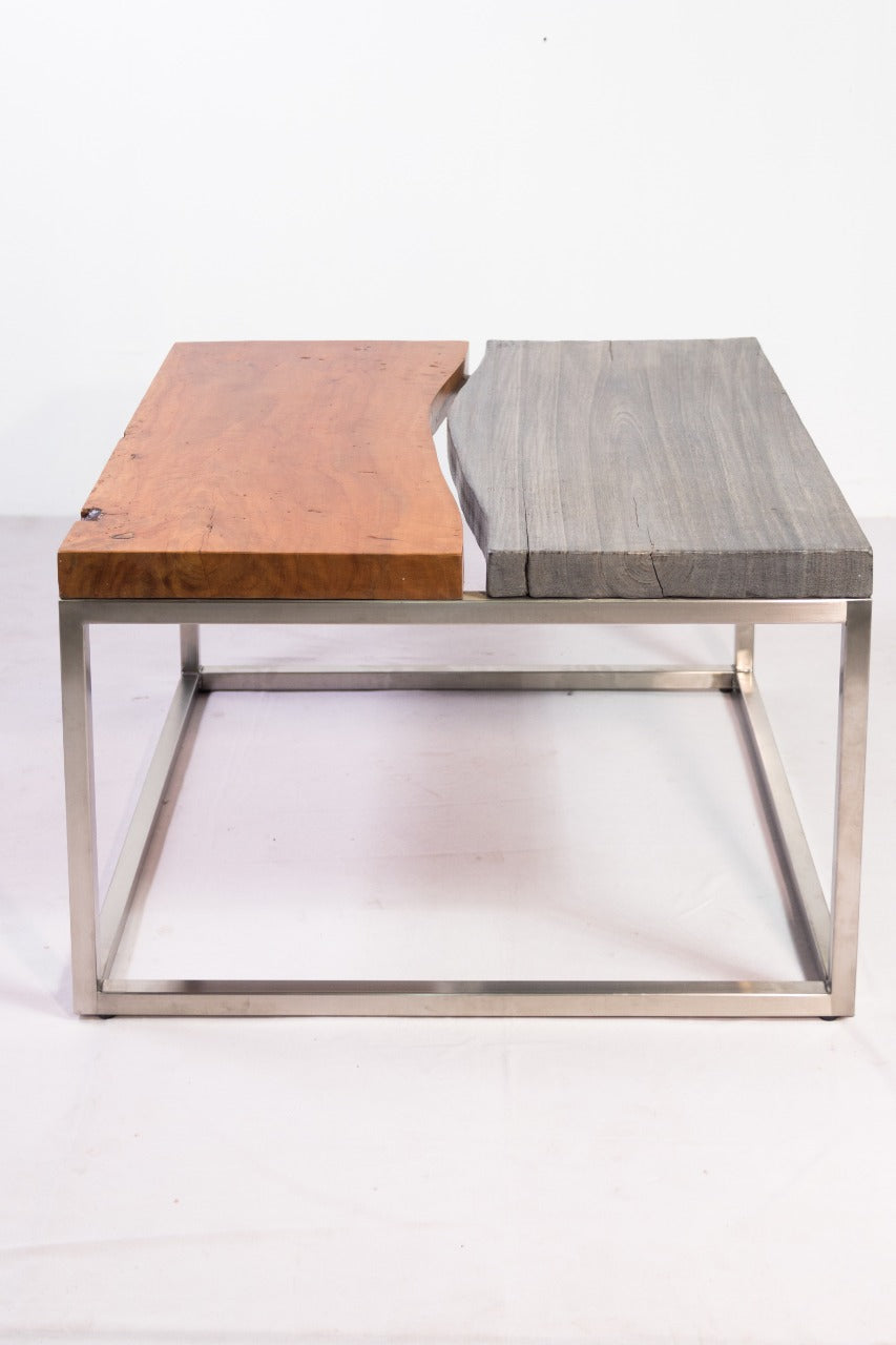 Picasso coffee table in natural materials – boho furniture by BaliSouk