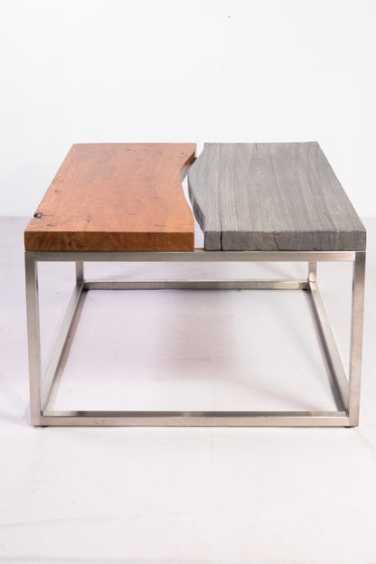 Picasso coffee table in natural materials – boho furniture by BaliSouk