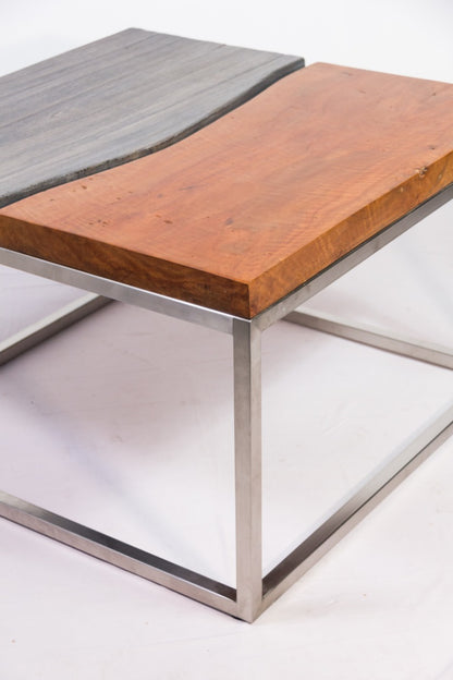 Suar wood coffee table – Picasso, natural natural materials in boho style