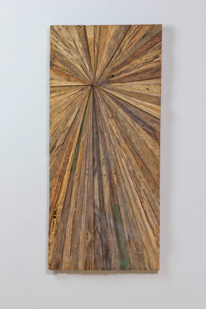 Matahari wall decoration in natural materials – handmade boho decor from Bali