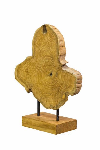 Wooden Stand decorative stand by BaliSouk – boho decor made in Bali