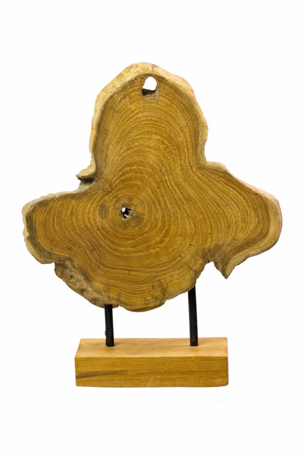 Teak decorative stand – Wooden Stand, natural natural materials in boho style