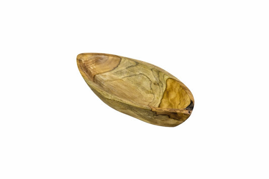 Boho solid teak bowl Kano Small, handcrafted in Bali for the home