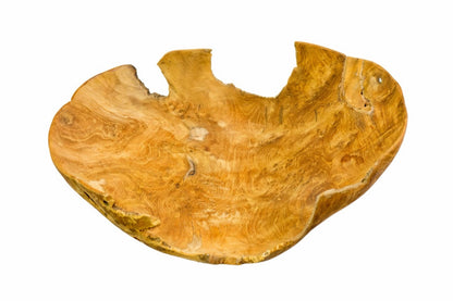 Teak bowl – Thin, natural natural materials in boho style