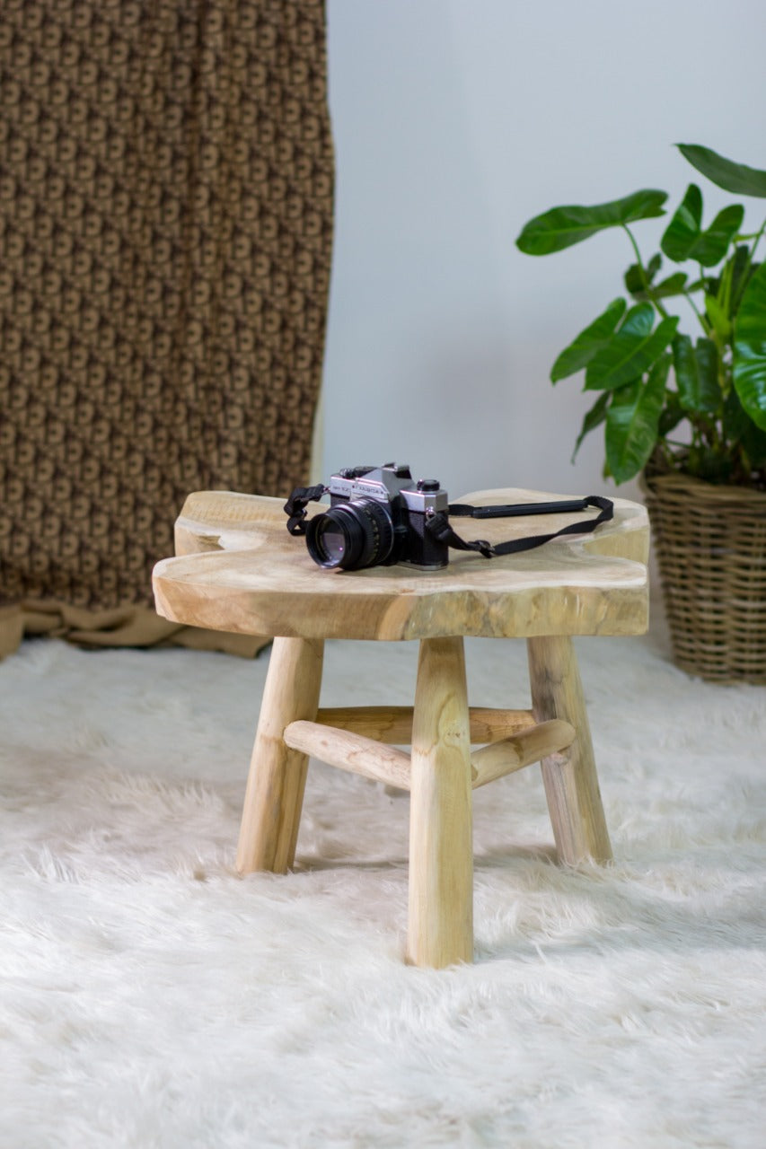 Buck side table by BaliSouk – boho furniture made in Bali