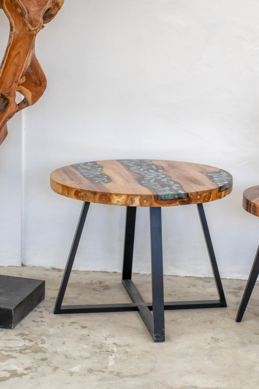 Miranti side table by BaliSouk – boho furniture made in Bali