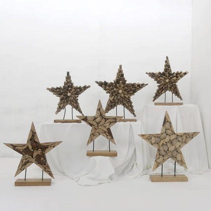 Star decorative piece by BaliSouk – boho decor made in Bali