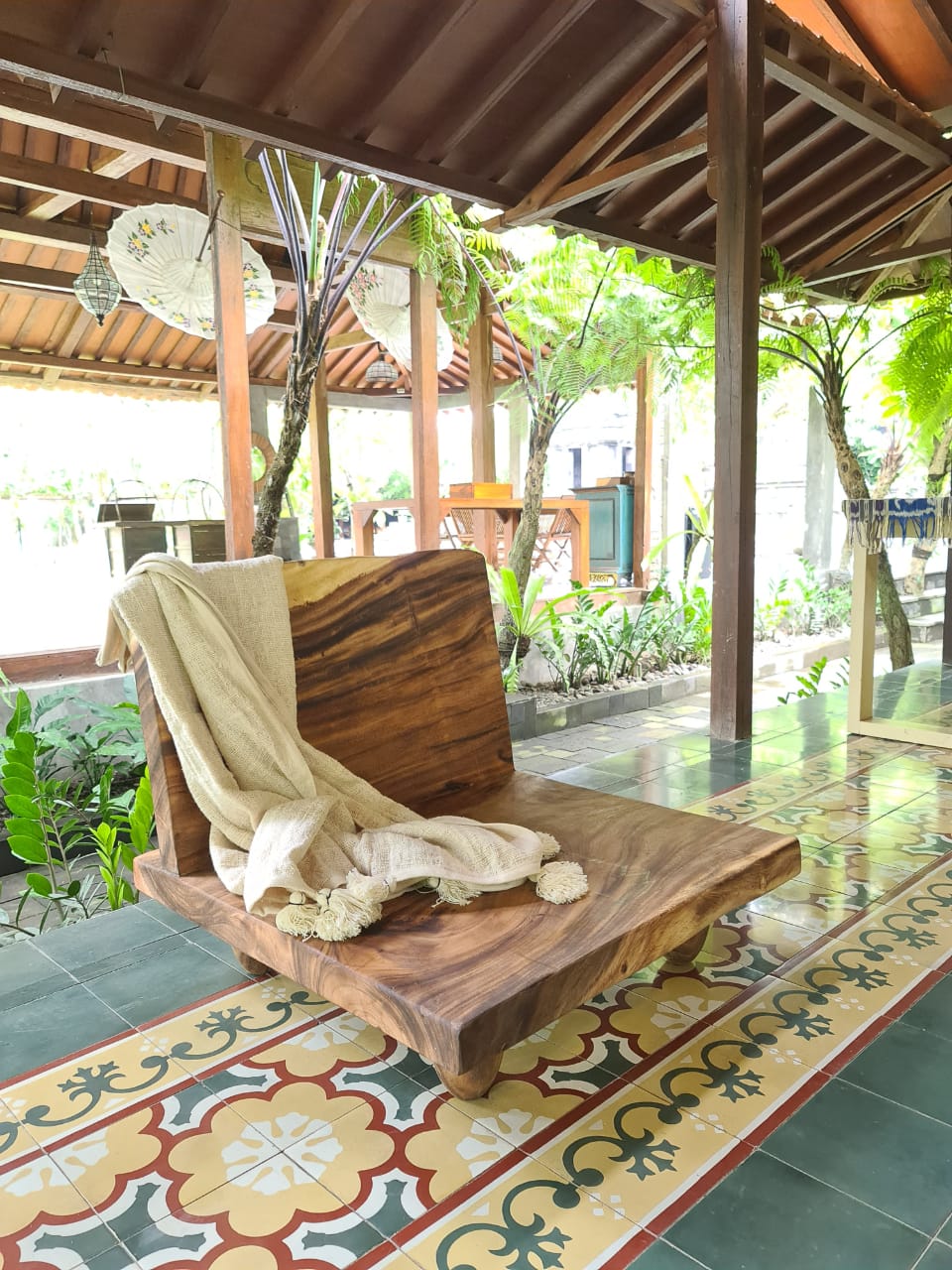 Suar wood chair – Arizona, natural natural materials in boho style