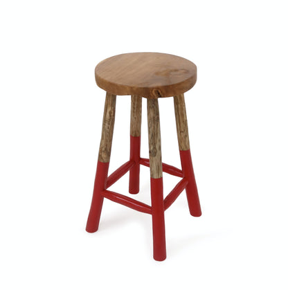 Kansas bar stool, boho furniture handmade by Balinese artisans