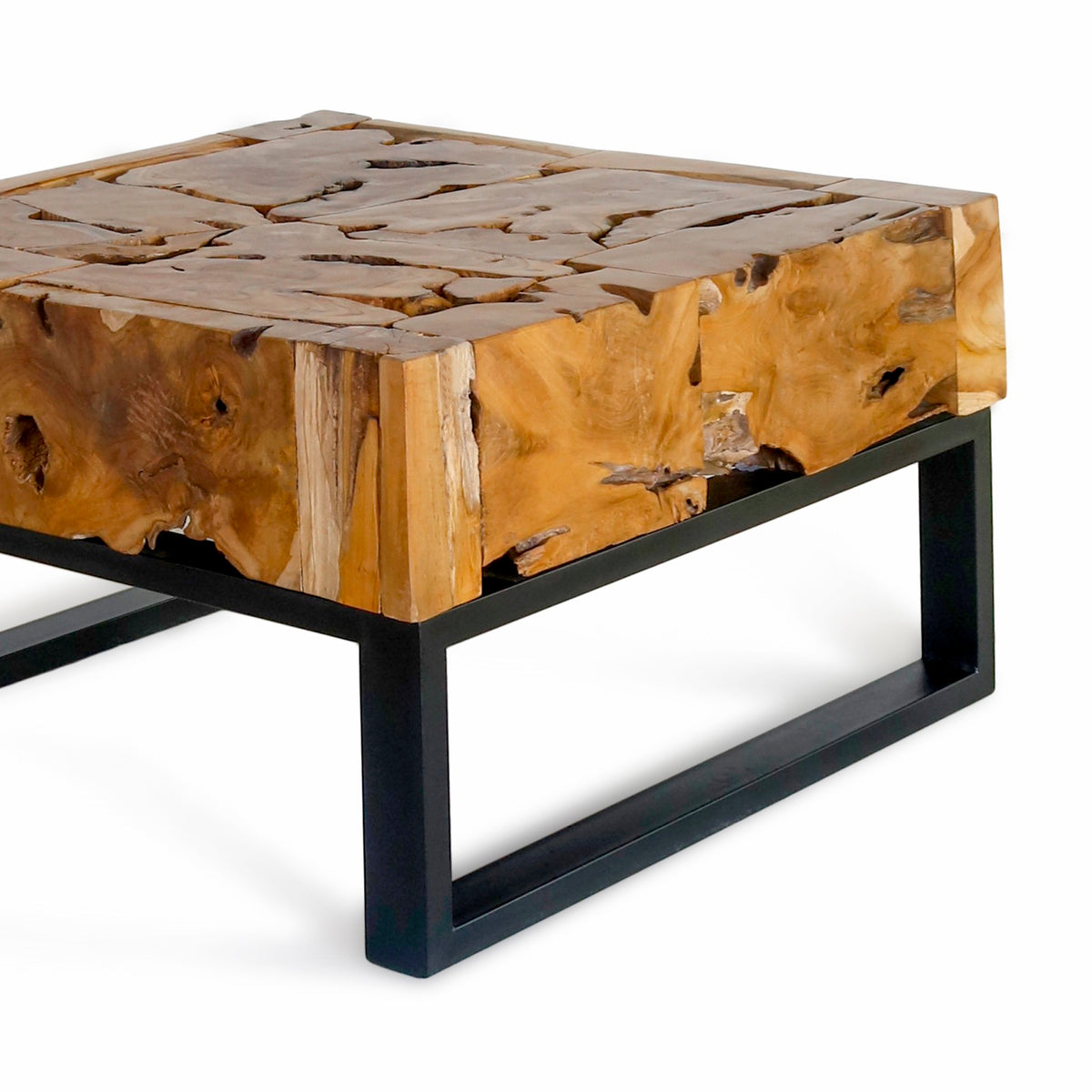 Alabama – natural materials coffee table, boho furniture from Bali
