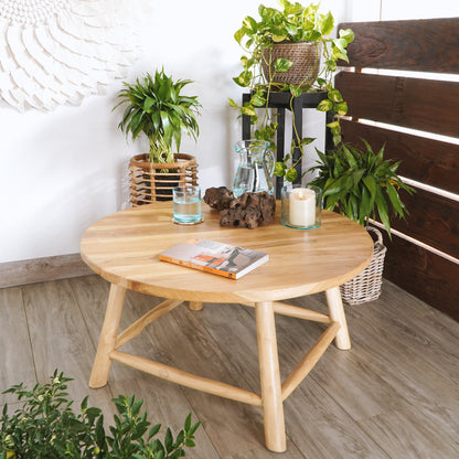 Teak branch coffee table – Kansas – boho furniture handmade in Bali by BaliSouk
