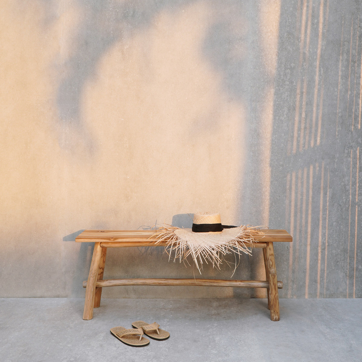 Pyke bench by BaliSouk – boho furniture made in Bali
