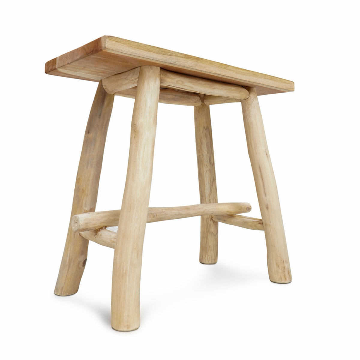 Pyke – natural materials bench, boho furniture from Bali