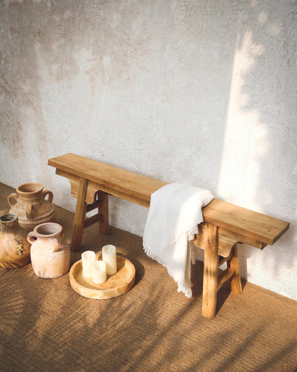 Mumbai bench by BaliSouk – boho furniture made in Bali
