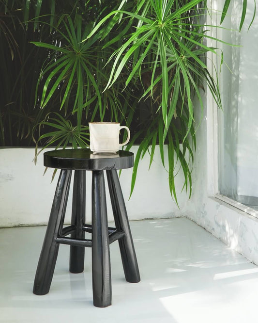 Bali Furniture – Kansas Stool – The Kansas Stool Small 3 brings warmth, 