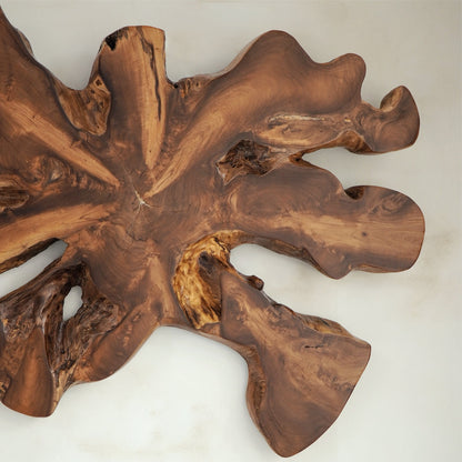 Teak wall decoration Nias – handmade in Bali, boho style