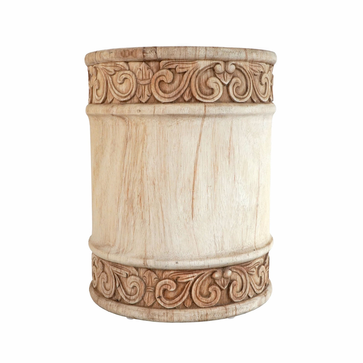 Taylor Fine Sanded-Rustic side table by BaliSouk – boho furniture made in Bali