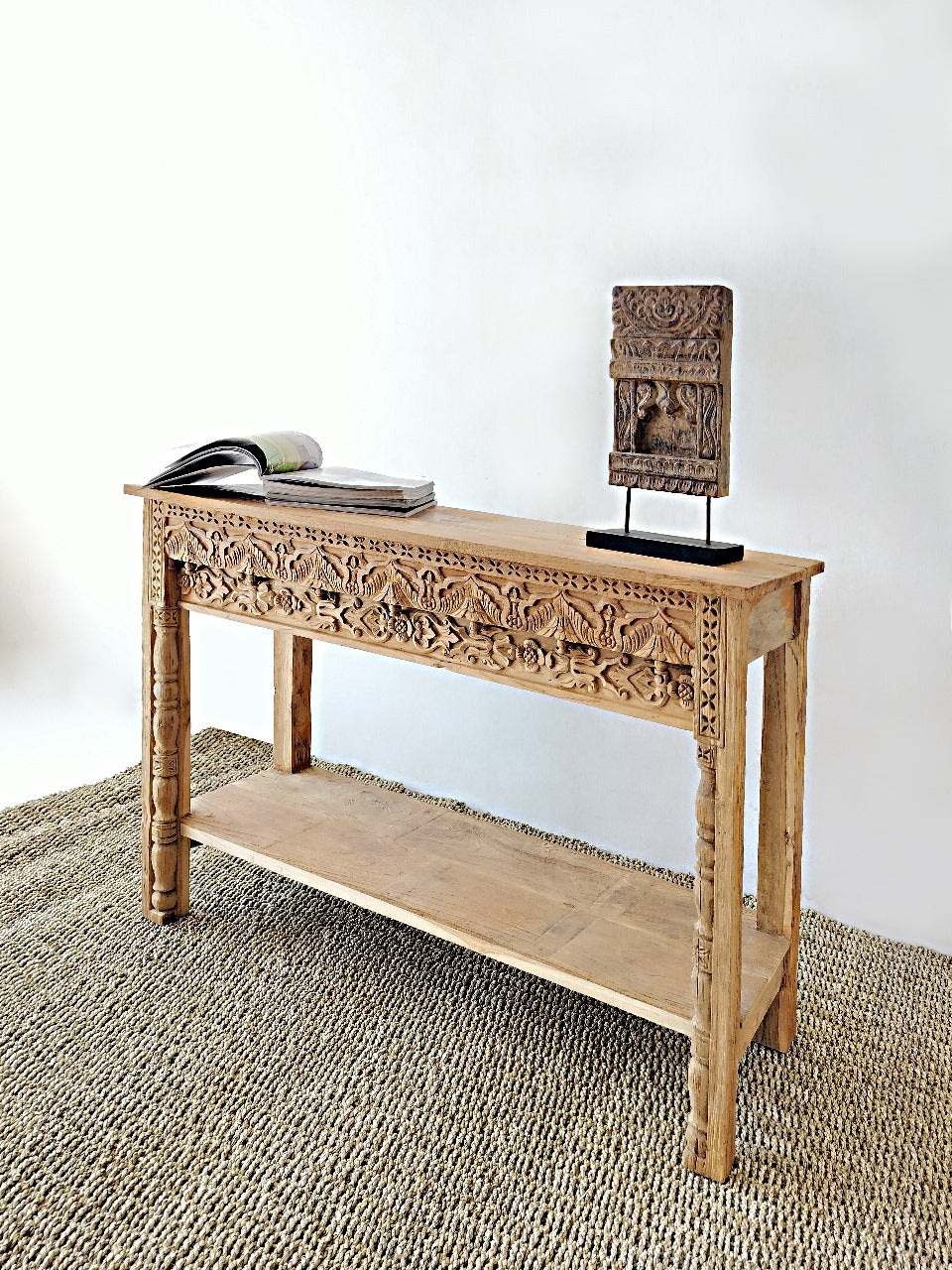 The Bugis console table – natural materials, boho furniture handmade in Bali