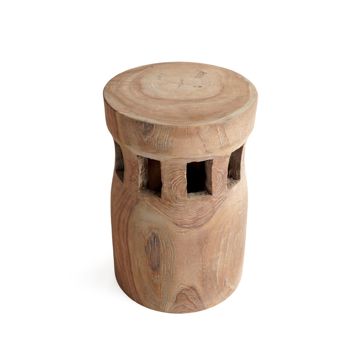 Broome side table, boho furniture handmade by Balinese artisans