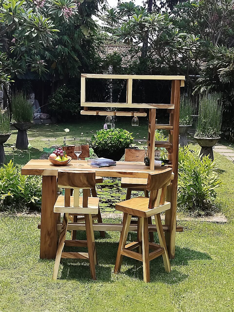 Bali Furniture – Curacoa Bar Chair – The Curacoa Bar Chair introduces an effo