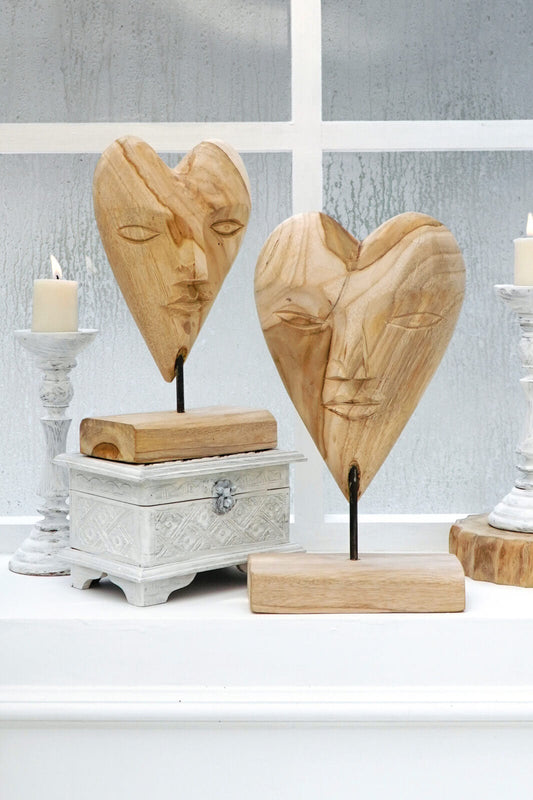 Shanen Heart Face Deco Set Of Three