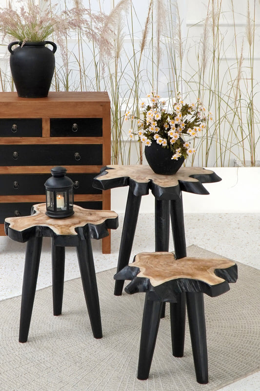 Florentina Side Table Set Of Three (Kd)