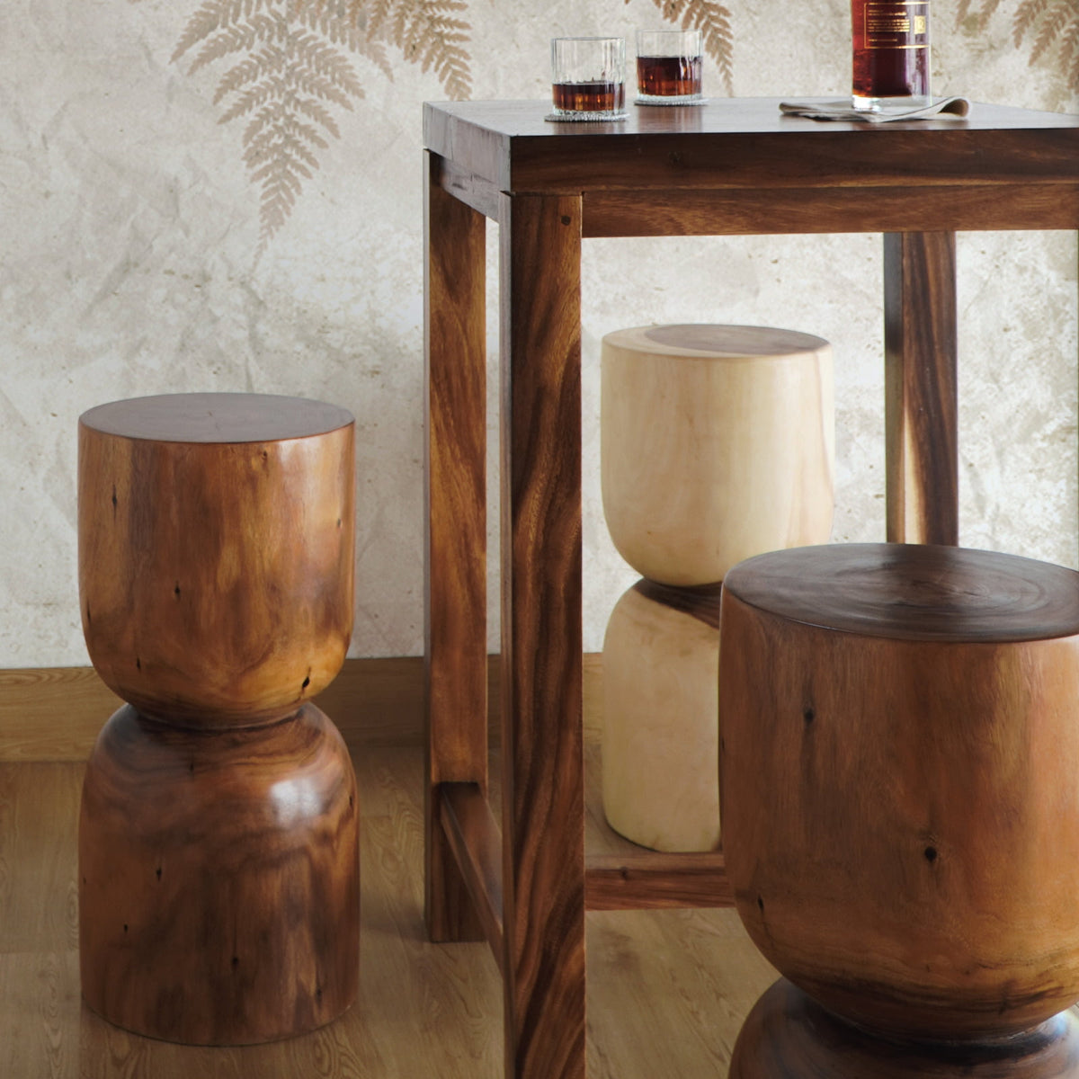 Febry bar stool by BaliSouk – boho furniture made in Bali