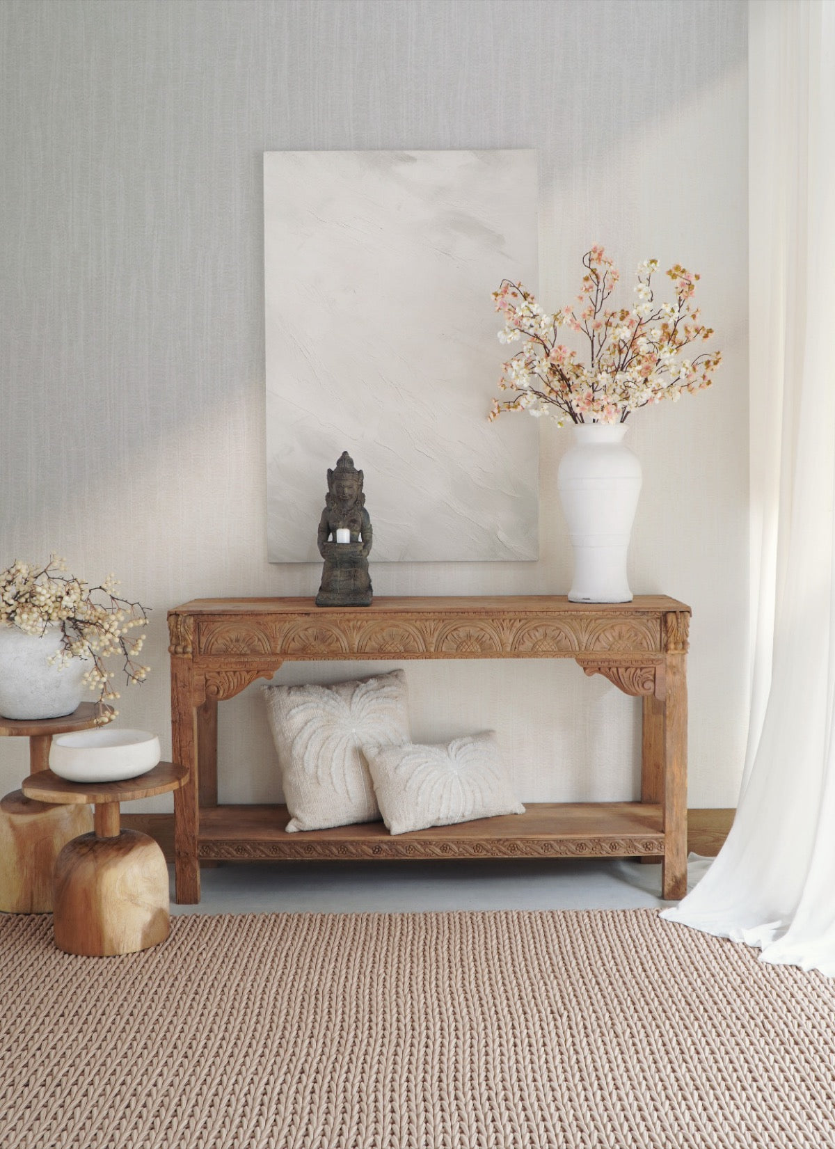 Bali Furniture – Mumbai Console – The Mumbai Console introduces an effortl