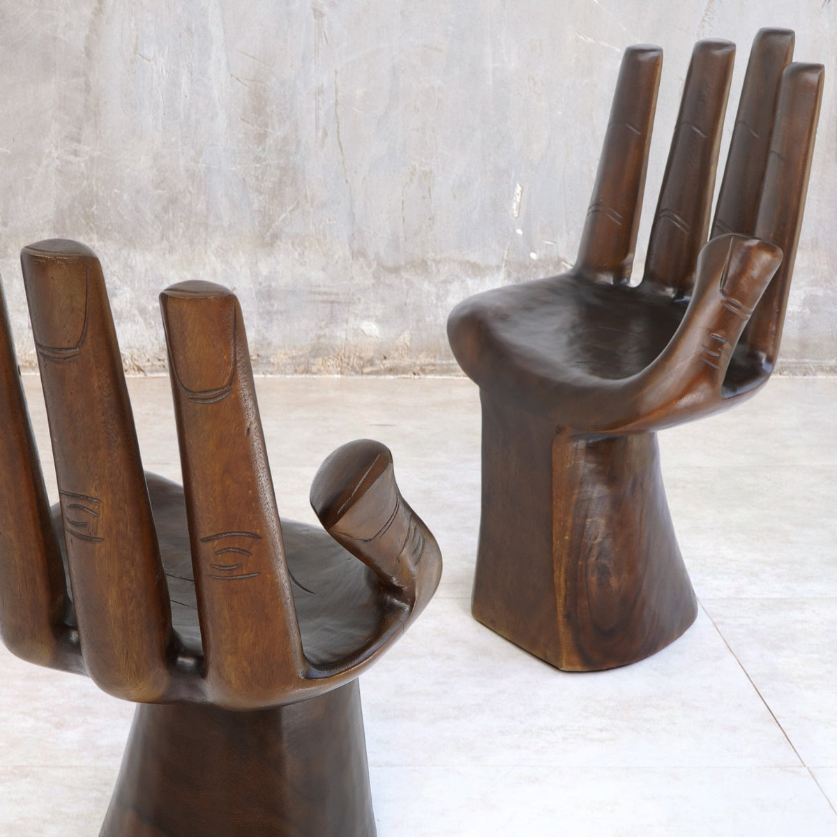 Uluwatu terrace set in natural materials – boho furniture by BaliSouk