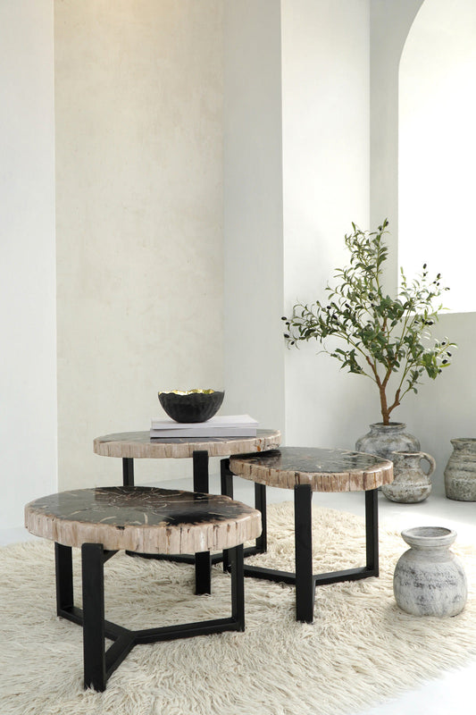 Bali Furniture – Mykonos Coffee Table Set Of Three – Mykonos Coffee Table Set Of Three brings