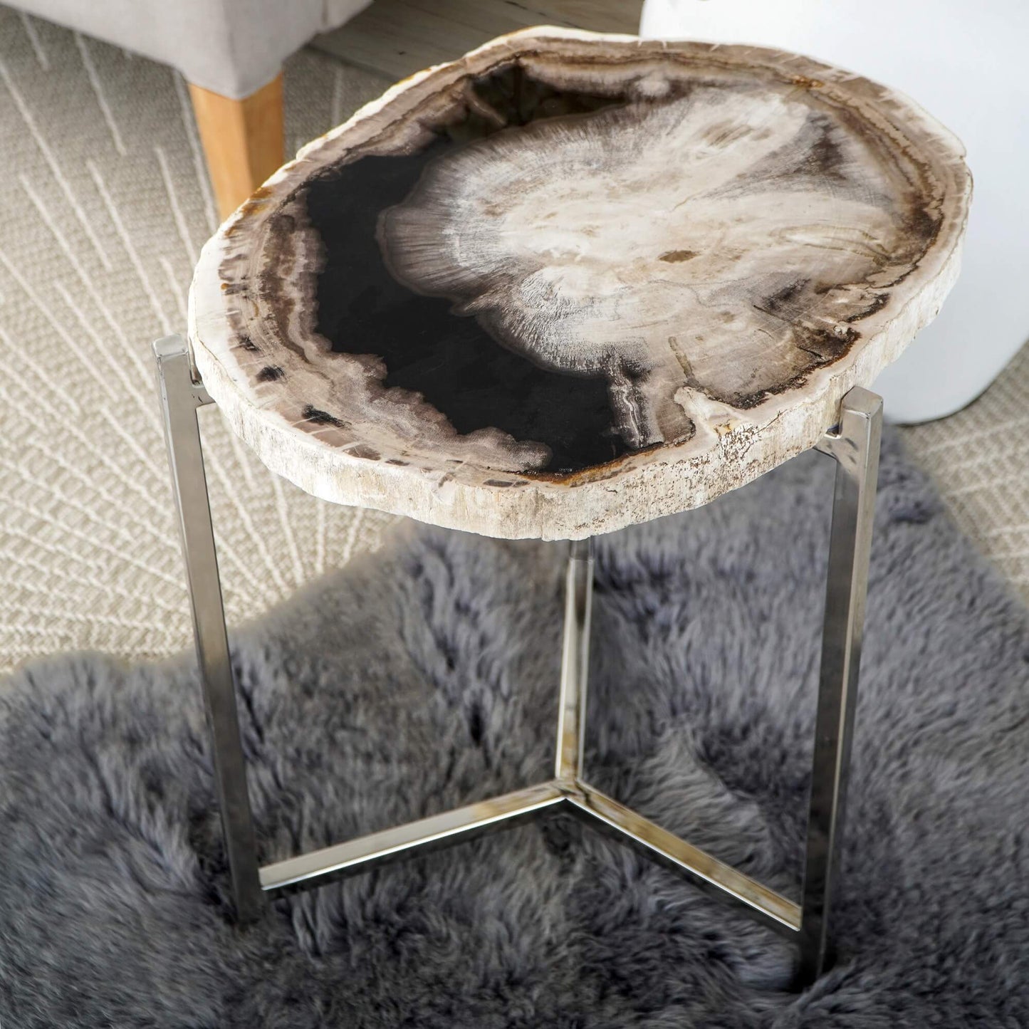 Bali Furniture – Mykonos Side Table – Mykonos Side Table brings a refined Bali