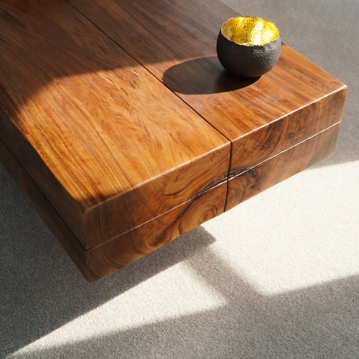 Attika Coffee Table Brown Natural